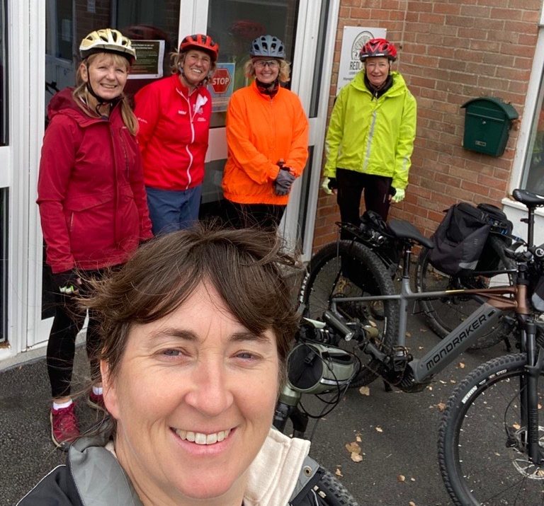 Inclusive led bike rides for women in Weymouth